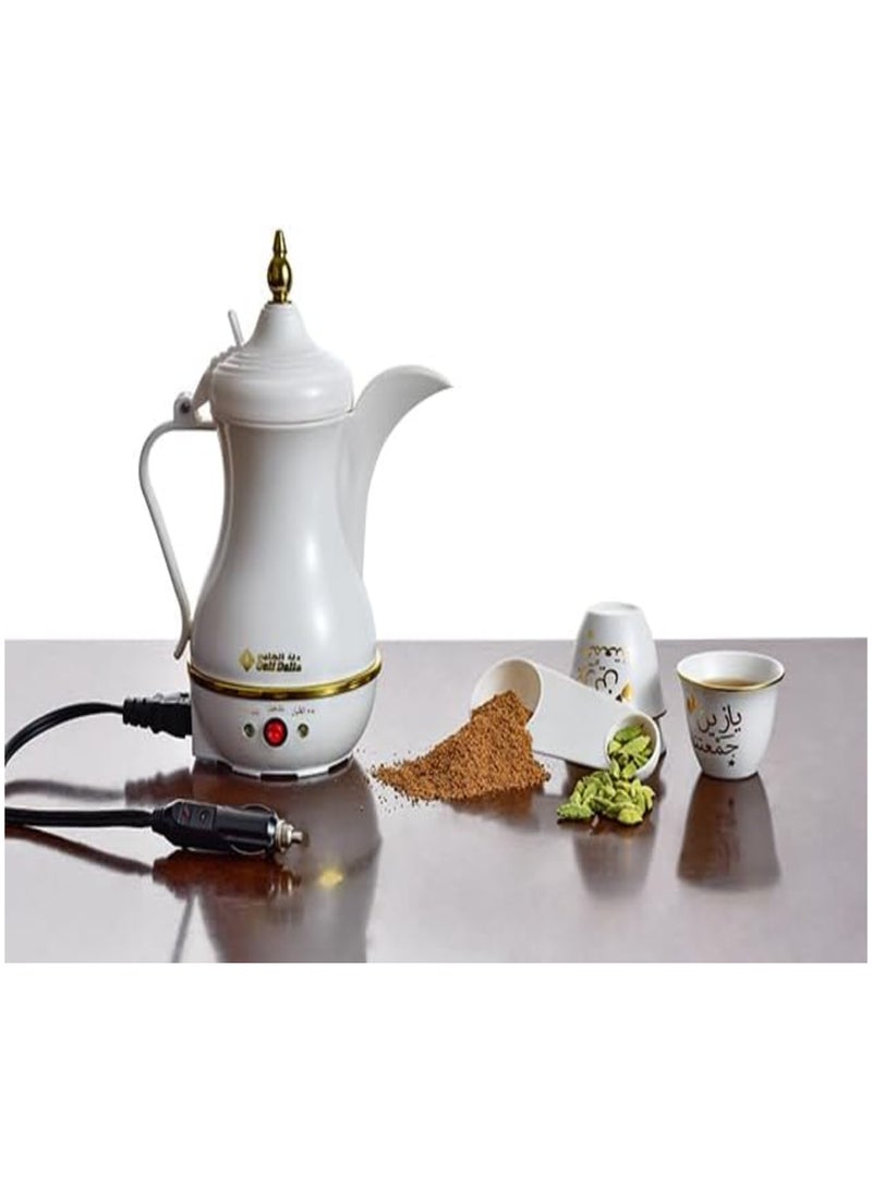 غالف دالا ماكينة صنع القهوة جلف دالا للسيارة GA-C91844 - أبيض - Image 1